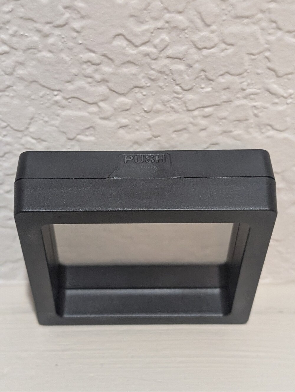 Black Foldable Protective Floating Display Frame - Picture 4 of 5
